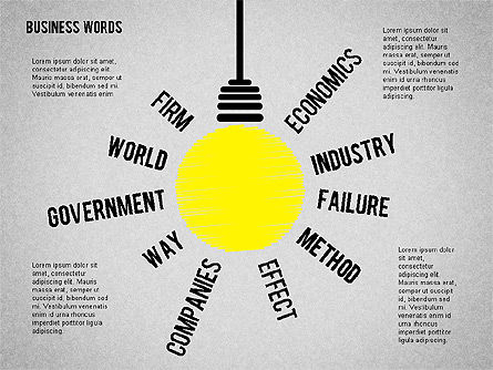 Bombilla Idea, Diapositiva 6, 01919, Modelos de negocios — PoweredTemplate.com
