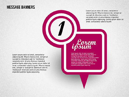 Bulles de parole colorées, Diapositive 4, 01923, Boîtes de texte — PoweredTemplate.com