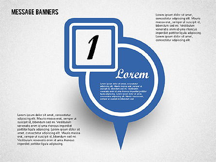 Burbujas de voz de colores, Diapositiva 6, 01923, Cuadros de texto — PoweredTemplate.com
