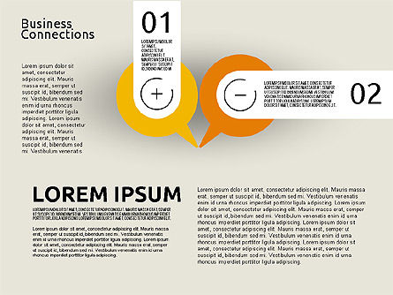 Schéma des connexions, Diapositive 2, 01930, Schémas d'étapes — PoweredTemplate.com