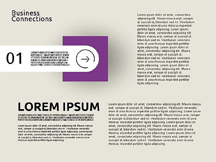 Schéma des connexions, Diapositive 5, 01930, Schémas d'étapes — PoweredTemplate.com