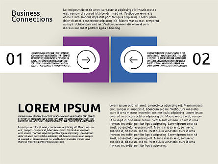 Schéma des connexions, Diapositive 6, 01930, Schémas d'étapes — PoweredTemplate.com