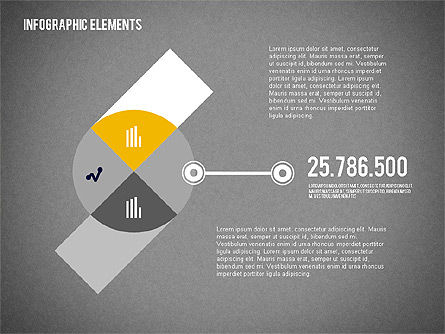 Ensemble d'objets de conception plate, Diapositive 15, 01931, Formes — PoweredTemplate.com
