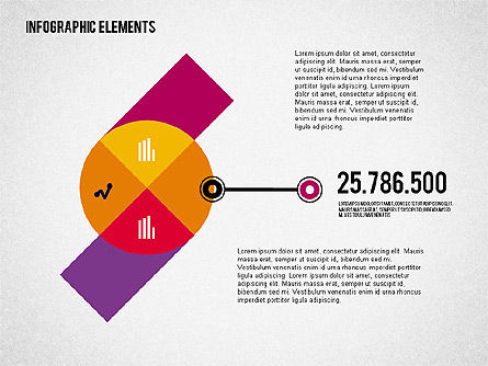 Ensemble d'objets de conception plate, Diapositive 7, 01931, Formes — PoweredTemplate.com