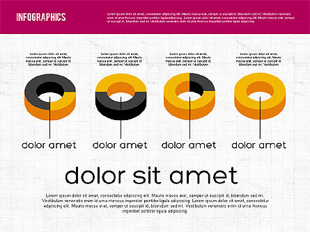 Presentación con gráficos de tarta, Diapositiva 5, 01942, Gráficos circulares — PoweredTemplate.com