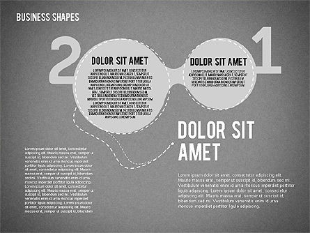 Four Steps Concept, Slide 10, 01944, Stage Diagrams — PoweredTemplate.com