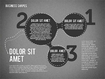 4 단계 개념, 슬라이드 11, 01944, 단계 도표 — PoweredTemplate.com
