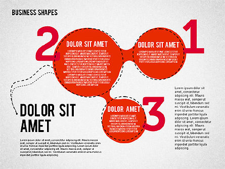 Empat Langkah Konsep, Slide 3, 01944, Diagram Panggung — PoweredTemplate.com