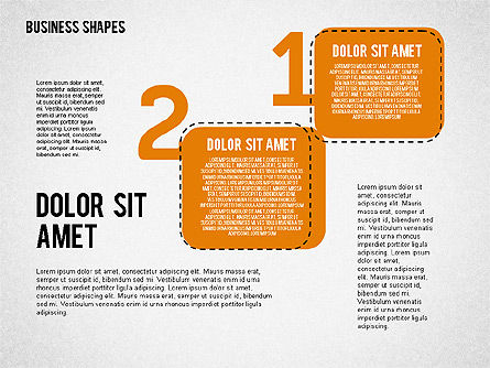 4つのステップのコンセプト, スライド 6, 01944, 段階図 — PoweredTemplate.com