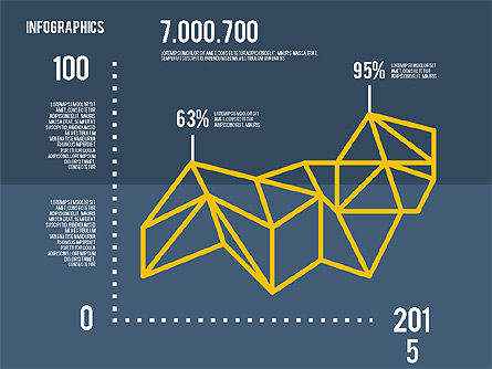 Infographics gereedschapskist vlakke bouwvorm, Dia 12, 01945, Presentatie Templates — PoweredTemplate.com
