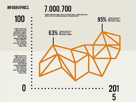 Infografik-Toolbox in flachem Design, Folie 4, 01945, Präsentationsvorlagen — PoweredTemplate.com