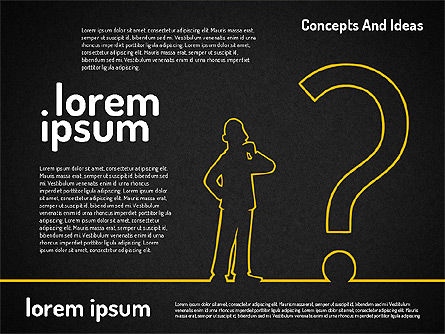 Les concepts et les idées forment des formes de style, Diapositive 12, 01961, Formes — PoweredTemplate.com