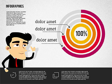 Presentación con personaje, Diapositiva 6, 01965, Modelos de negocios — PoweredTemplate.com