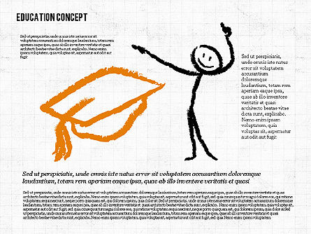 Formas educativas, Diapositiva 5, 01970, Diagramas y gráficos educativos — PoweredTemplate.com
