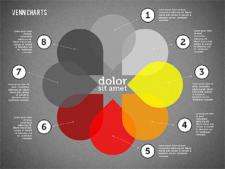 Collection Venn diagramme, Diapositive 10, 01974, Modèles commerciaux — PoweredTemplate.com