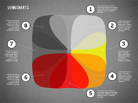 Collection Venn diagramme, Diapositive 16, 01974, Modèles commerciaux — PoweredTemplate.com