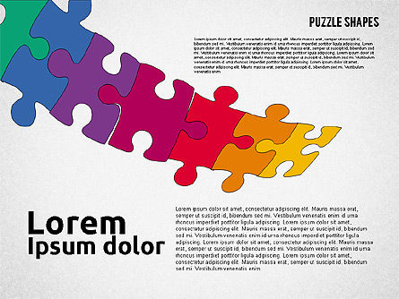 Teka-teki Presentasi Tema, Slide 2, 01980, Diagram Puzzle — PoweredTemplate.com