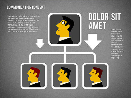 Concept de processus métier, Diapositive 13, 01987, Schémas de procédés — PoweredTemplate.com