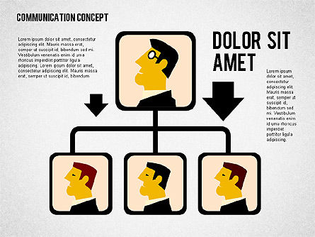 Concept de processus métier, Diapositive 5, 01987, Schémas de procédés — PoweredTemplate.com