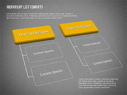 Liste hiérarchique (intelligente), Diapositive 16, 01988, Graphiques organisationnels — PoweredTemplate.com