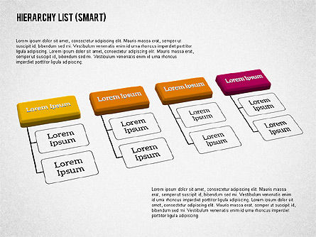 Hiërarchie lijst (smart), Dia 4, 01988, Organisatorische Grafieken — PoweredTemplate.com
