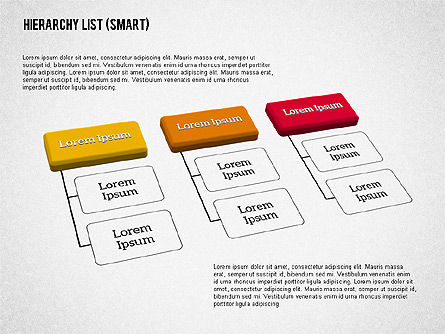 Hiërarchie lijst (smart), Dia 5, 01988, Organisatorische Grafieken — PoweredTemplate.com