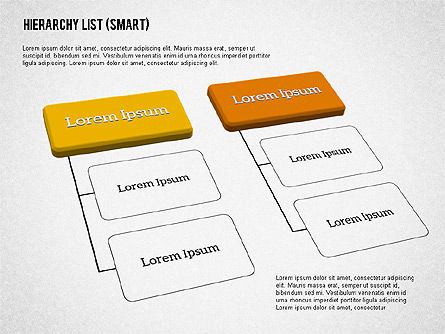 Lista de jerarquías (inteligente), Diapositiva 6, 01988, Organigramas — PoweredTemplate.com