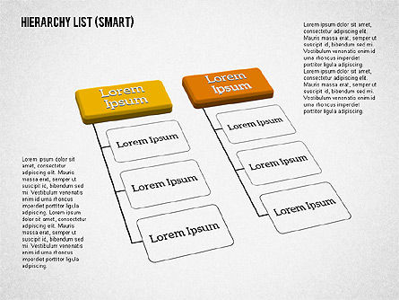 Lista de jerarquías (inteligente), Diapositiva 7, 01988, Organigramas — PoweredTemplate.com