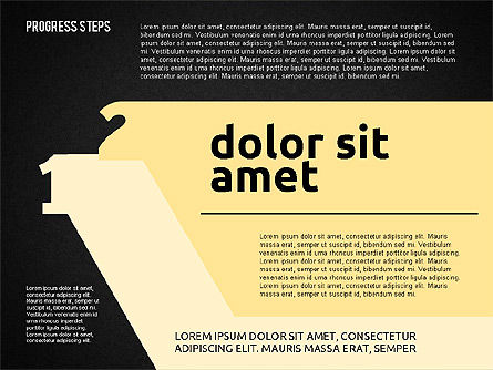 Presentación de 3 Pasos, Diapositiva 11, 01991, Diagramas de la etapa — PoweredTemplate.com