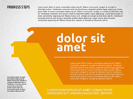 3 단계 프리젠 테이션, 슬라이드 5, 01991, 단계 도표 — PoweredTemplate.com
