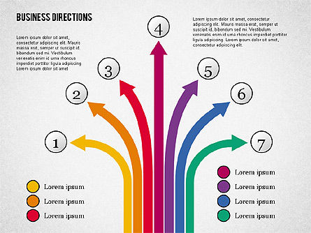 Diagrama de flechas e instrucciones, Diapositiva 4, 01992, Diagramas de proceso — PoweredTemplate.com
