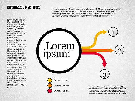 Diagrama de flechas e instrucciones, Diapositiva 7, 01992, Diagramas de proceso — PoweredTemplate.com