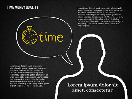 Tiempo Dinero Calidad Diagrama, Diapositiva 16, 01995, Modelos de negocios — PoweredTemplate.com
