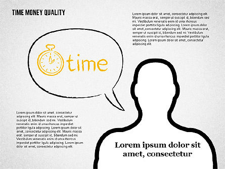 Tiempo Dinero Calidad Diagrama, Diapositiva 8, 01995, Modelos de negocios — PoweredTemplate.com