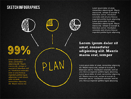 Diagramas de estilo dibujados a mano, Diapositiva 15, 02000, Modelos de negocios — PoweredTemplate.com