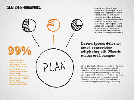 Diagramas de estilo dibujados a mano, Diapositiva 7, 02000, Modelos de negocios — PoweredTemplate.com