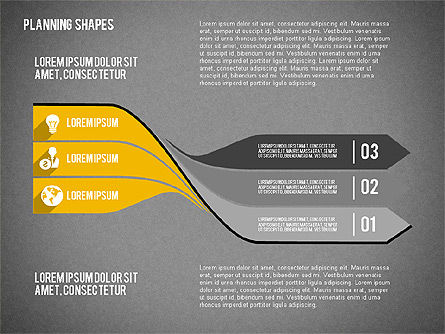 Diagram Perencanaan Panah Yang Diputar, Slide 11, 02001, Diagram Panggung — PoweredTemplate.com
