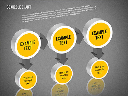 3D Circle Org Chart, Slide 12, 02005, Organizational Charts — PoweredTemplate.com