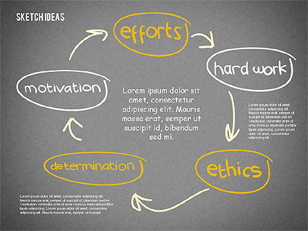 Croquis d'idée créative, Diapositive 13, 02007, Modèles commerciaux — PoweredTemplate.com