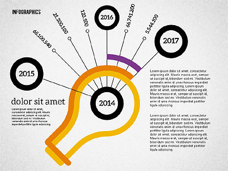  Carta polar polar, Deslizar 3, 02010, Gráficos circulares — PoweredTemplate.com