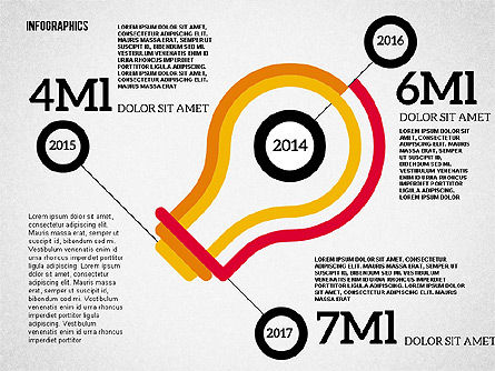 Gráfico Polar Creativo, Diapositiva 8, 02010, Gráficos circulares — PoweredTemplate.com