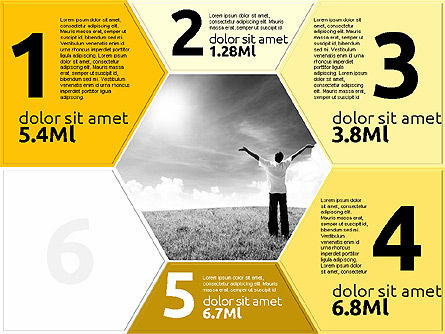 Tahap Segi Enam Berwarna, Slide 15, 02011, Diagram Panggung — PoweredTemplate.com