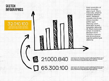 Schets stijl diagrammen, Dia 4, 02025, Businessmodellen — PoweredTemplate.com
