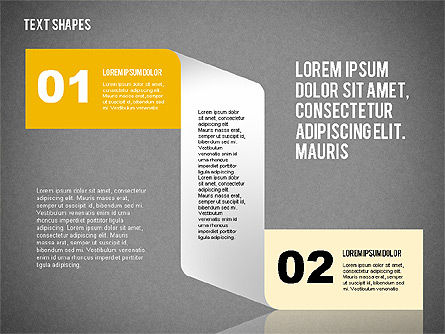 Cinta Estilo Origami Etapas, Diapositiva 10, 02026, Diagramas de la etapa — PoweredTemplate.com