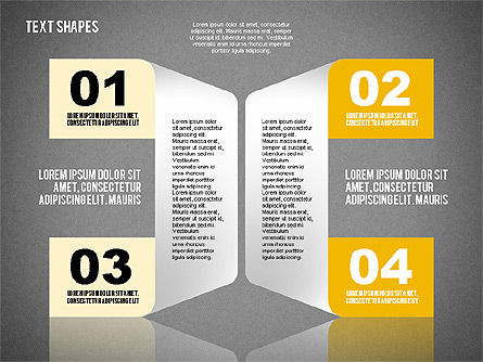 Cinta Estilo Origami Etapas, Diapositiva 12, 02026, Diagramas de la etapa — PoweredTemplate.com