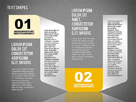 Cinta Estilo Origami Etapas, Diapositiva 15, 02026, Diagramas de la etapa — PoweredTemplate.com
