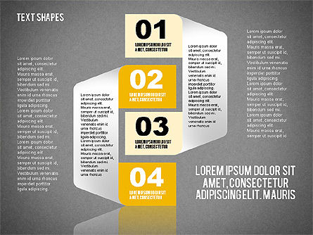 Cinta Estilo Origami Etapas, Diapositiva 16, 02026, Diagramas de la etapa — PoweredTemplate.com