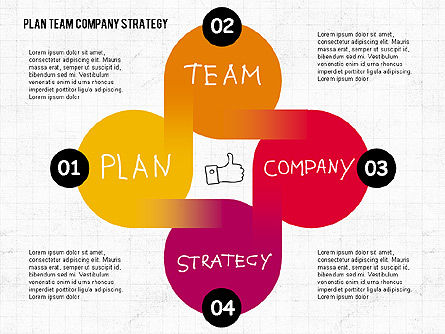 Plan Team Company Strategy Diagram, Slide 7, 02035, Business Models — PoweredTemplate.com