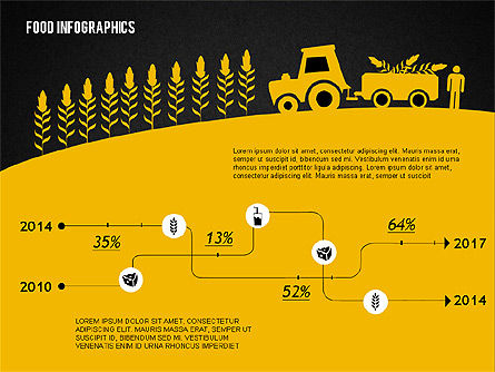 Landwirtschaft-infografiken, Folie 12, 02038, Infografiken — PoweredTemplate.com