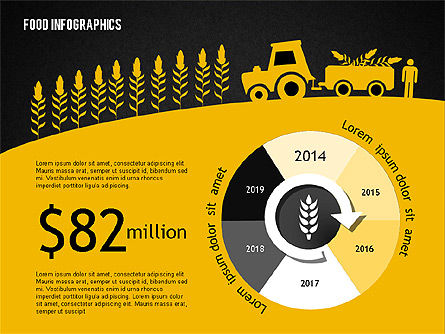 Landwirtschaft-infografiken, Folie 9, 02038, Infografiken — PoweredTemplate.com